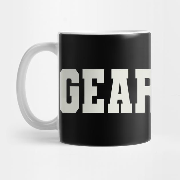 Gearhead Word by Shirts with Words & Stuff